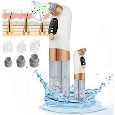 Blackhead Removal Machine - Hydra Dermabrasion Blackhead Remover - Pore Vacuum Cleaner - Bubble Facial Vacuum Cleaner - Blackhead Remover Machine - Deep Face Cleanser - Pimple Remover - Pores Cleaner - Anti-Aging Hydro Skin Care Beauty Machine