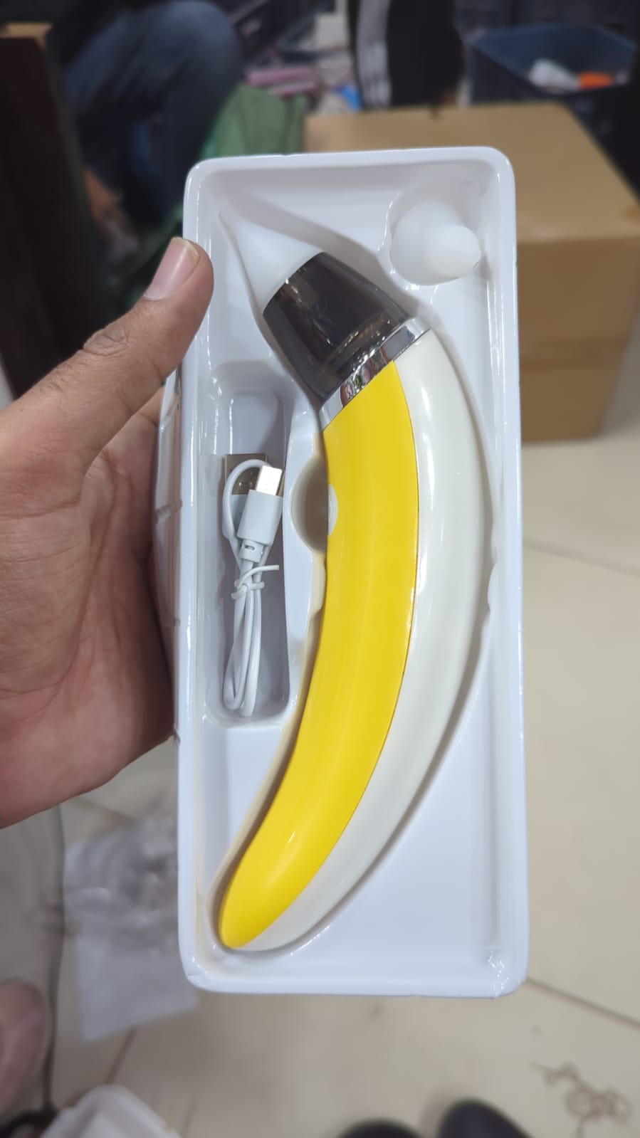 UR Baby Health Care Nasal Aspirator Rechargble Hygienic Nose Cleaner For Boy Girls