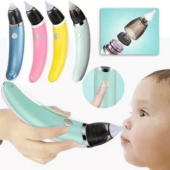 UR Baby Health Care Nasal Aspirator Rechargble  Hygienic Nose Cleaner For Boy Girls