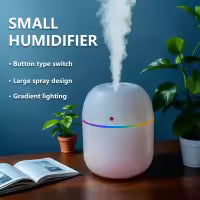 250ml. Humidifier with USB Output and Color Changing Light