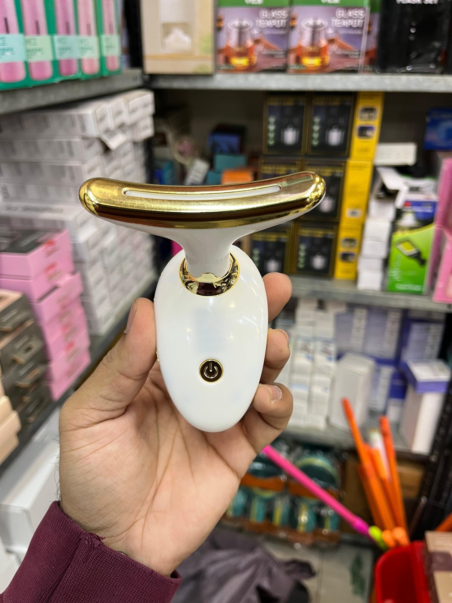 Neck & Face Lifting and Firming Massage Beauty Machine (3 Speed High Quality) 🇨🇳