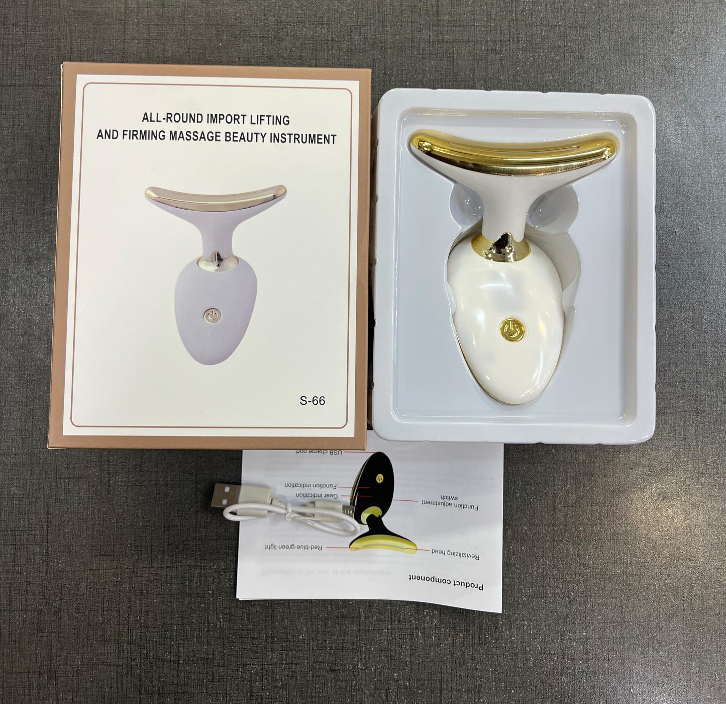 Neck & Face Lifting and Firming Massage Beauty Machine (3 Speed High Quality) 🇨🇳