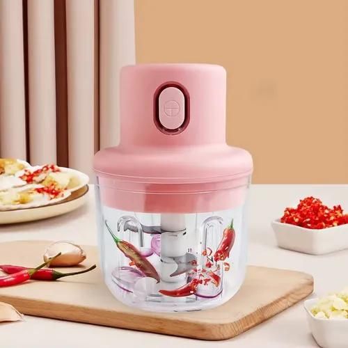 Wireless Electric Garlic Press Mini Meat Grinder Juicer Household Fruit Vegetable Chopper Mixer Food Processor Kitchen Tools