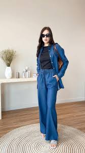 Product Name: Denim Cord Set