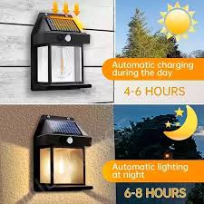 High Quality LED Solar Wall Lamp, Solar Light Outdoor Waterproof Up And Down Luminous Lighting Garden Decoration Solar Lights Stairs Fence Sunlight Lamp