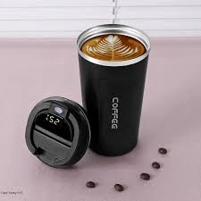Coffee Mug 510ML Temperature Display,Hot and Cold Mug,Vacuum Mug,Travel Coffee Mug,Coffee Mug Hot and Cold