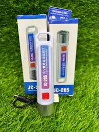 Money Checking Machine - Money Detector Machine - Handheld LED Money Detector JC-205 - UV Violet Torch Fake Note Checker - Portable Currency Counterfeit Detection Light - Money Checker