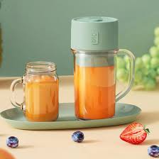 420ml Portable Juicer With Straw USB Electric Stainless Steel Fruit Juicer Cup Extractor Blender Juice Maker Machine For Kitchen