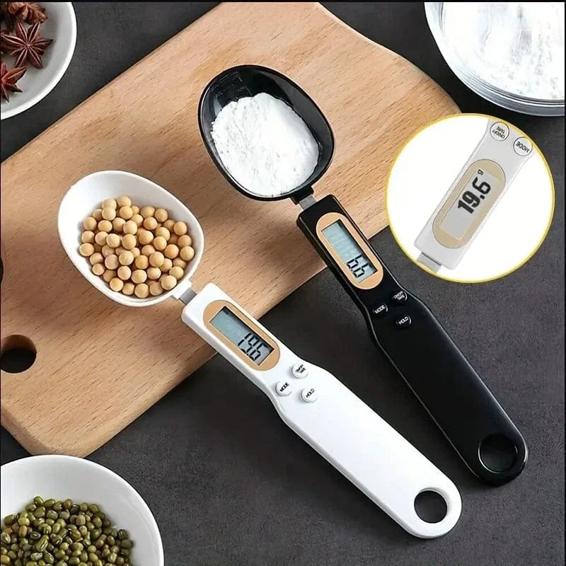 Electronic Kitchen Scale 500g 0.1g LCD Digital Measuring Food Flour Digital Spoon ^ Scale Mini Kitchen Tool for Milk Coffee Scale, Mini Spoon Scale Digital Kitchen Scale Electronic LCD Food Scale 0.1-500g Cooking Flour Milk Powder Weight Measure Spoon