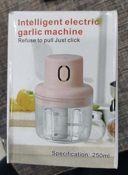 Wireless Electric Garlic Press Mini Meat Grinder Juicer Household Fruit Vegetable Chopper Mixer Food Processor Kitchen Tools