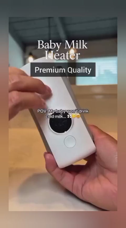 Baby Bottle Milk Warmer & Formula Fast Heating Keep Warm Function LED Display Easy USB Rechargeable Portable for Home & Travel