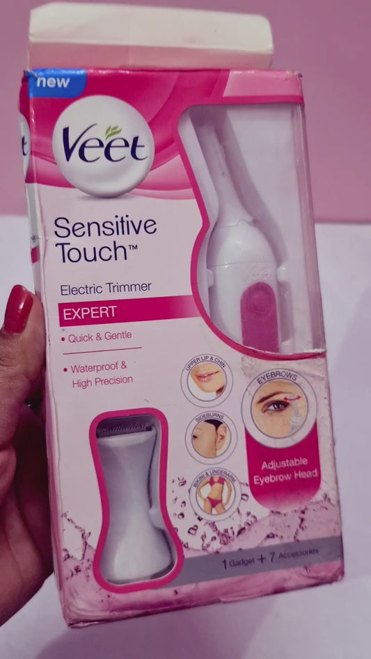 Sensitive Precision Hair Trimmer & Shapper For Eyebrows, Facial Hair, Bikini Line, And Underarm- All In 1 Hair Removal For Women